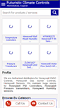 Mobile Screenshot of futuristicclimatecontrols.com